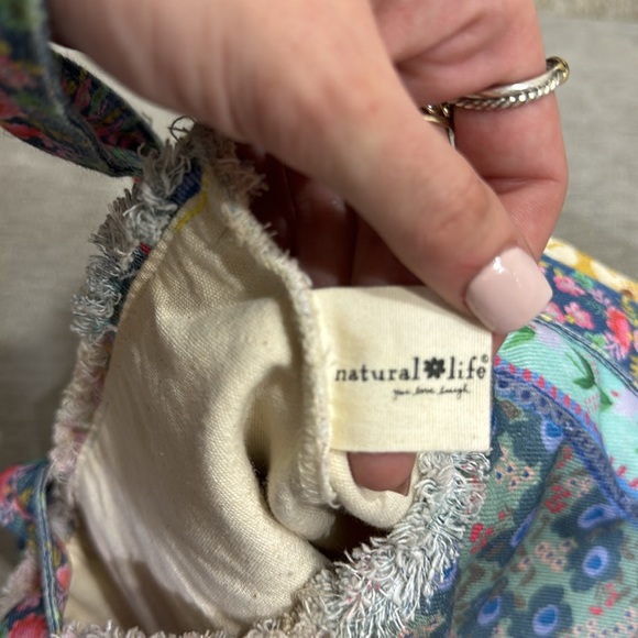 Tote Bag Colorful Patchwork Pattern hand Bag beach bag - Picture 11 of 13